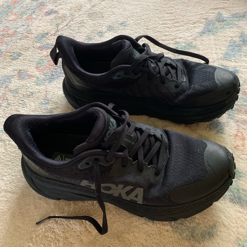 Hoka Black Athletic Sneakers